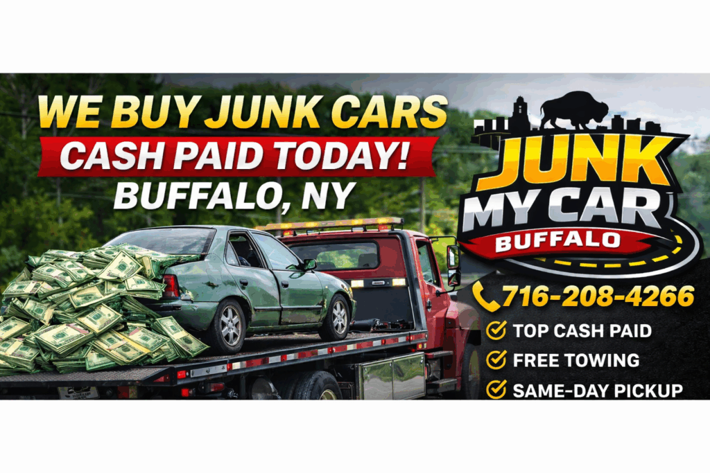 Junk car removal in Buffalo NY – we buy cars for cash
